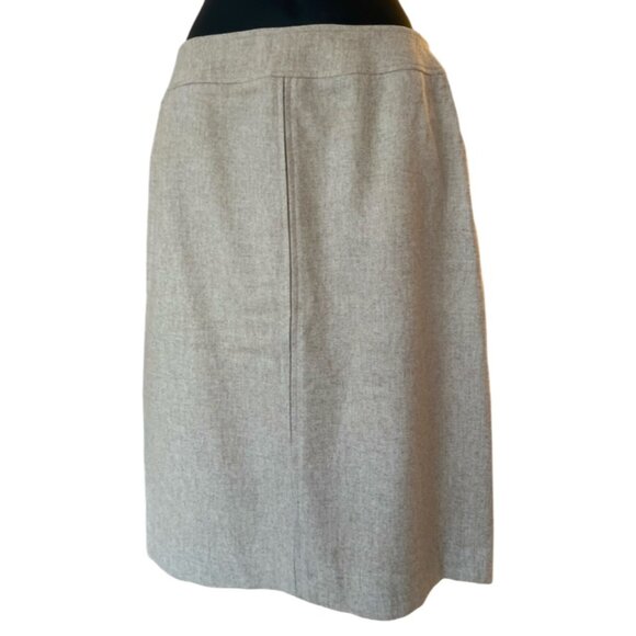 Vintage Rena Rowan Wool Skirt - Picture 1 of 16